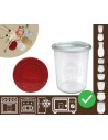 Słoiki WECK / silikonowe wieko słoik 160ml MOLD