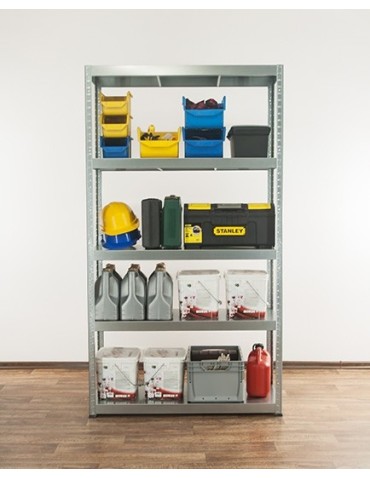 Elara - Regał metalowy ELARA 180x80x40 5p ocynk - product 7