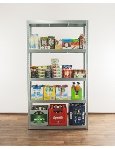 Elara - Regał metalowy ELARA 180x80x40 5p ocynk - product 10