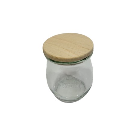 Słoiki WECK / drewniane wieko słoik 220ml TULIP