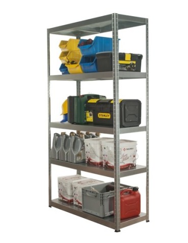 Regał metalowy ELARA 180x90x40 5p ocynk