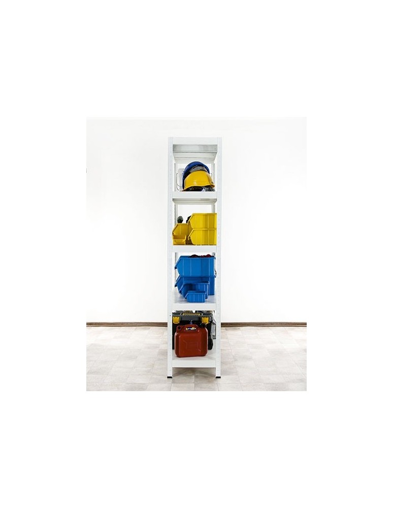 Elara - Regał metalowy ELARA 180x100x40 5p biała - product MODO24.PL 4