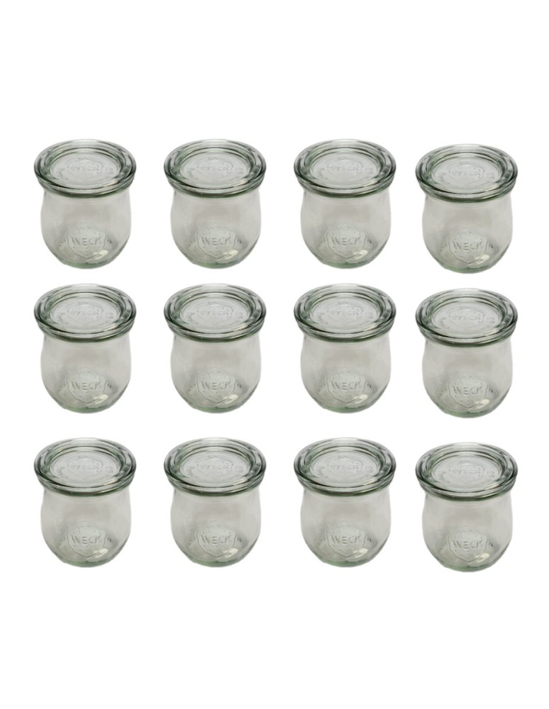 Słoiki i Dodatki - Słoiki WECK 12szt/ szklane wieko słoik 220ml TULIP - product MODO24.PL 13