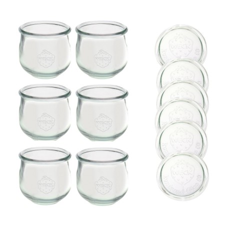 Słoiki WECK 6szt/ szklane wieko słoik 370ml TULIP