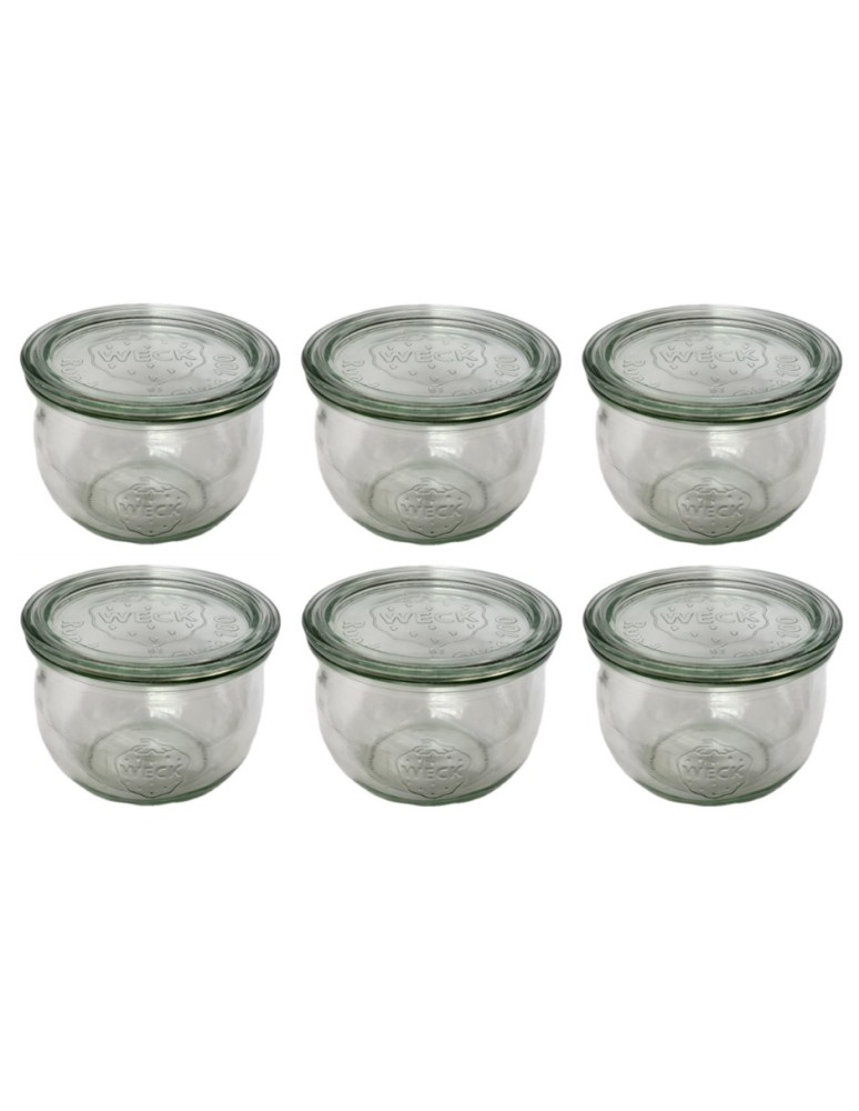 Słoiki i butelki - Słoiki WECK 6szt/ szklane wieko słoik 580ml TULIP - produkt MODO24.PL 13