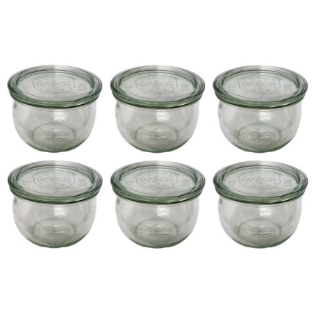 Słoiki WECK 6szt/ szklane wieko słoik 580ml TULIP