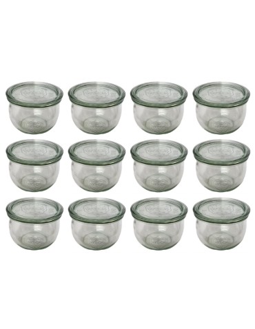 Słoiki i butelki - Słoiki WECK 12szt/ szklane wieko słoik 580ml TULIP - produkt 13