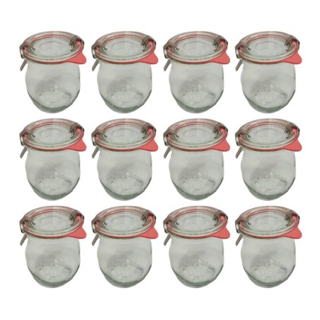 Słoiki WECK 12szt/ szkl. wieko,gumka, bl słoik 220ml TULIP