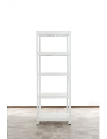 Regał metalowy ELARA 180x60x40 5p biała - product 2