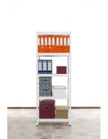 Elara - Regał metalowy ELARA 180x60x40 5p biała - product 4
