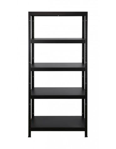 Elara - Regał metalowy ELARA 180x80x40 5p czarna - product 3