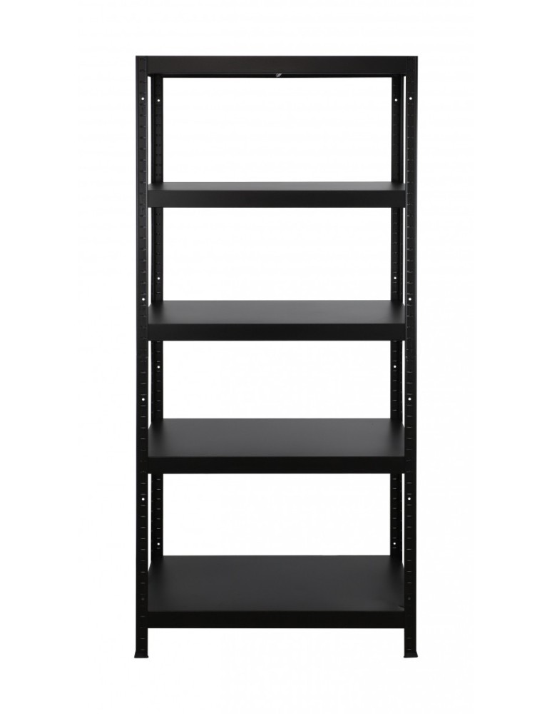 Elara - Regał metalowy ELARA 180x80x40 5p czarna - product MODO24.PL 3