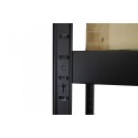 Regał metalowy ELARA 180x80x40 5p czarna