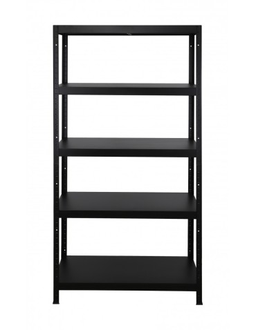 Elara - Regał metalowy ELARA 180x90x40 5p czarna - product 3