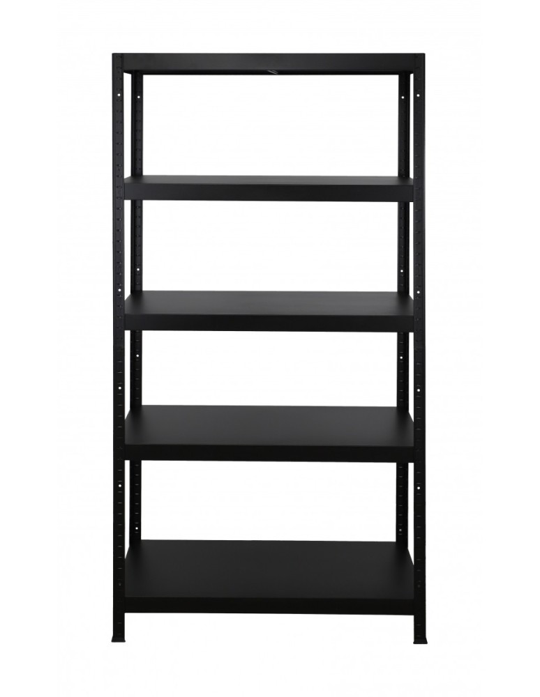 Elara - Regał metalowy ELARA 180x90x40 5p czarna - product MODO24.PL 3