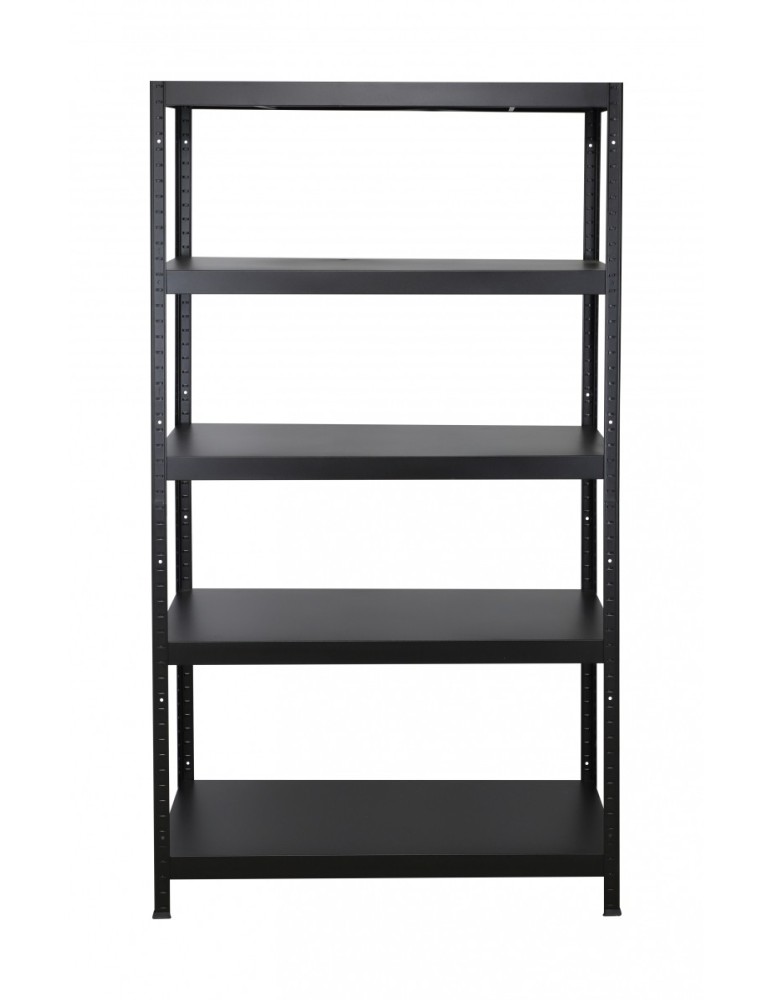 Elara - Regał metalowy ELARA 180x100x40 5p czarna - product MODO24.PL 3