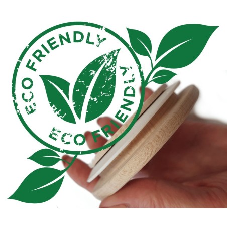 Słoiki na miód WECK zestaw słoików do miodu z nabierakiem 580ml W5 6szt EKO