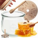 Słoik na miód WECK dozownik do miodu słoik do miodu z nabierakiem 580ml W1