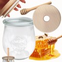 Słoik na miód WECK dozownik do miodu słoik do miodu z nabierakiem 220ml W5