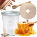 Słoik na miód WECK dozownik do miodu słoik do miodu z nabierakiem 160ml W5