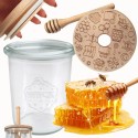 Słoik na miód WECK dozownik do miodu słoik do miodu z nabierakiem 160ml W4