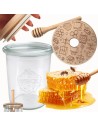 Słoik na miód WECK dozownik do miodu słoik do miodu z nabierakiem 160ml W4
