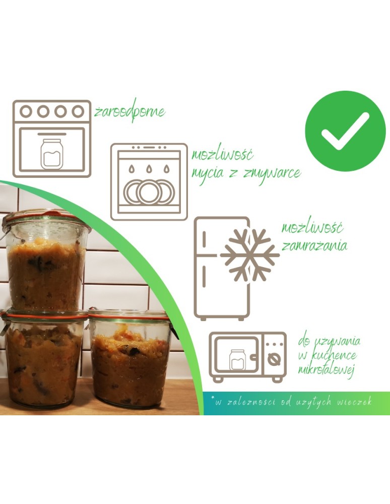 Słoiki i butelki - Słoiki WECK / miarka drewniana 8cm 5szt do SŁOIK WECK - product MODO24.PL 4