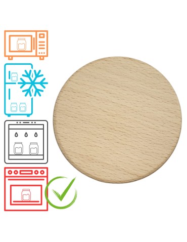 Słoiki WECK / drewniane wieko 60mm do SŁOIK WECK