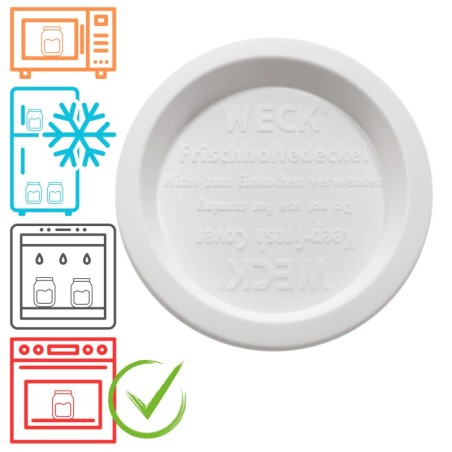 Słoiki WECK / plastikowe wieko 80mm do SŁOIK WECK