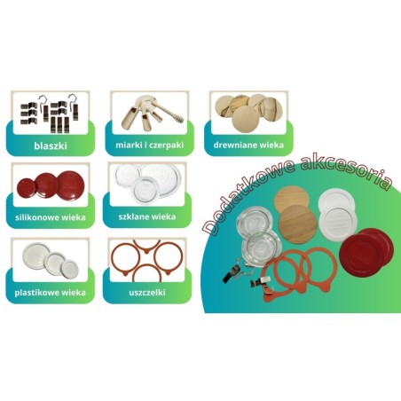 Słoiki WECK / plastikowe wieko 80mm do SŁOIK WECK