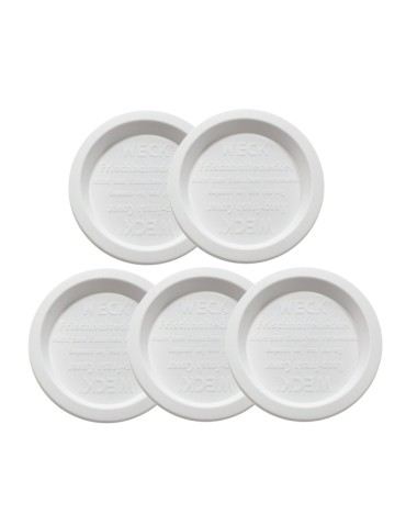 Słoiki WECK 5szt/ plastikowe wieko 80mm do SŁOIK WECK - produkt 2