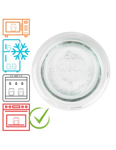 Słoiki WECK / szklane wieko 60mm do SŁOIK WECK