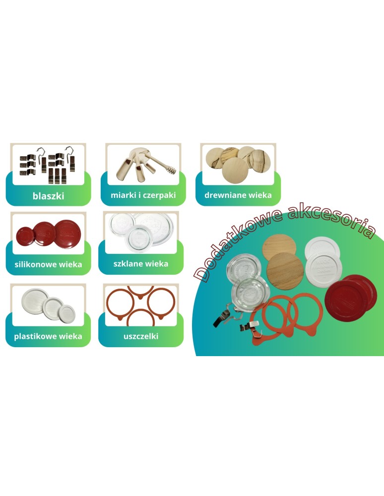 Słoiki i butelki - Słoiki WECK / uszczelki gumki 100mm 6szt do SŁOIK WECK - product MODO24.PL 6