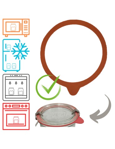 Słoiki WECK / uszczelka gumka 80mm 1szt do SŁOIK WECK