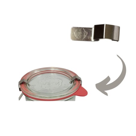 Słoiki WECK / zapinka blaszka 1szt do SŁOIK WECK