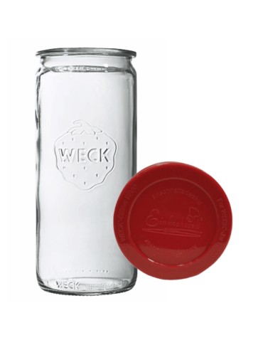 Słoik Weck 1575ml 1,575l wazon MOLD szczelne silikonowe wieko 1szt CYLINDER - produkt 2