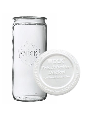 Słoik Weck 1575 1,575l wazon MOLD plastikowe wieko 1szt TRWAŁY CYLINDER wek - produkt 2