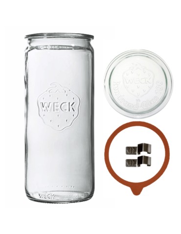 Słoik Weck 1575 1,575 wazon MOLD słoje słój zapinki wieko gumka 1szt CYLINDER - produkt 2