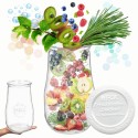 Słoik Weck 2,7l 2700ml wazon TULIP plastikowe wieko 1szt wek słój słoiki