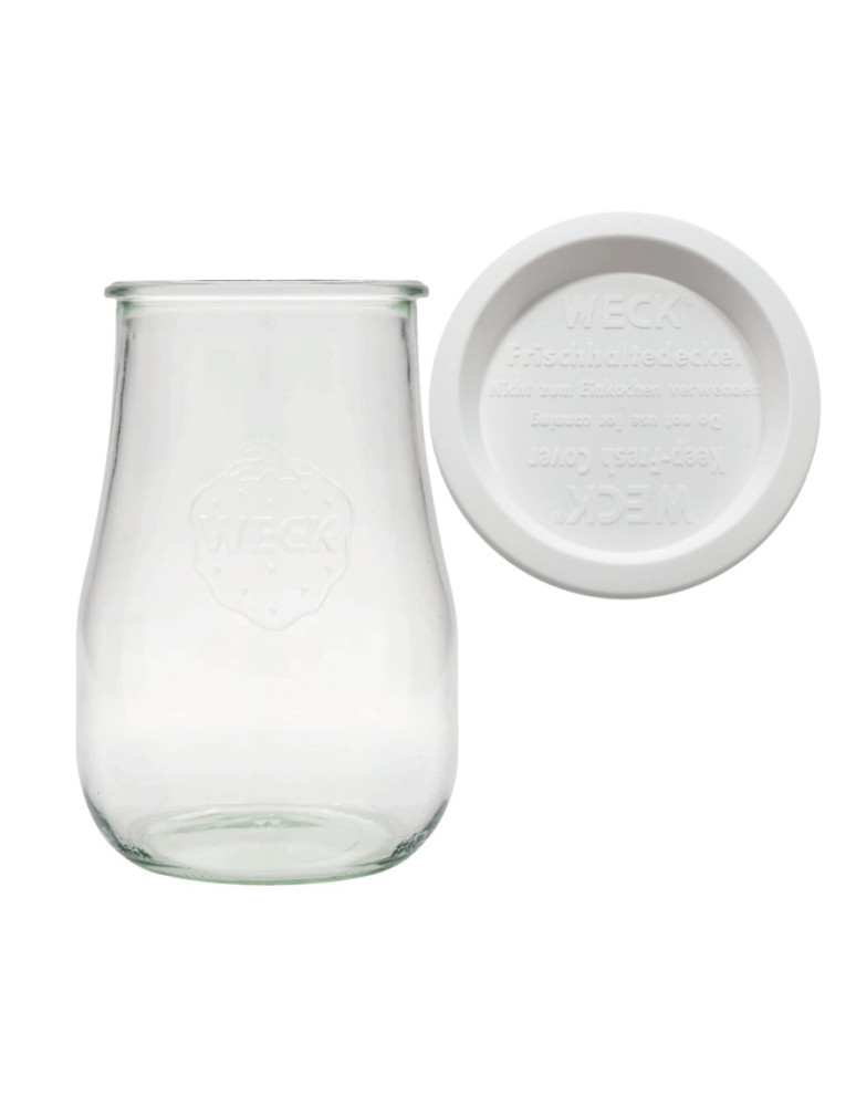 Słoiki weck - Słoik Weck 1750ml 1,75l wazon TULIP plastikowe wieko 1szt wek słoje słój - product MODO24.PL 2