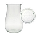 Słoik Weck 1,75l słoik wazon TULIP wieko szklane 1szt 1750ml słoje słój