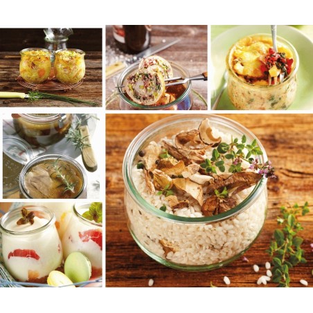 Słoiki WECK 6szt/ szkl. wieko,gumka, bl KARAFKA 1l 1062ml BUTELKA