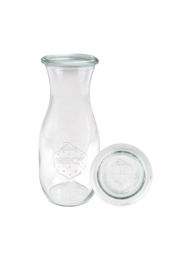 Słoiki i butelki - Słoiki WECK / szklane wieko KARAFKA 1l 1062ml BUTELKA - produkt MODO24.PL 22