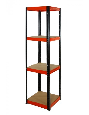 Regał metalowy Helios Color 180x40x40_4 - 175kg / na półkę, kolor: niebiesko-biały