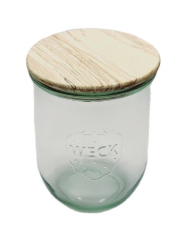 Słoiki WECK / drewniane wieko słoik 1l 1062ml TULIP - produkt 2