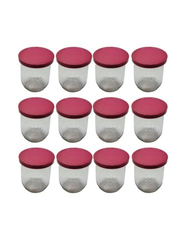 Słoiki WECK 12szt/ silikonowe wieko słoik 1l 1062ml TULIP - produkt 2