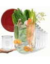 Słoiki WECK 6szt/ silikonowe wieko słoik 1l 1062ml TULIP