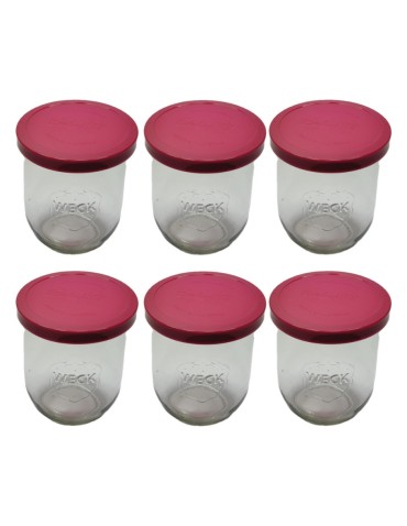 Słoiki WECK 6szt/ silikonowe wieko słoik 1l 1062ml TULIP - produkt 2