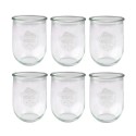 Słoiki WECK 6szt/ żaroodporny słoik 1l 1062ml TULIP