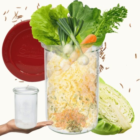 Słoiki WECK / silikonowe wieko słoik 1050ml 1l MOLD